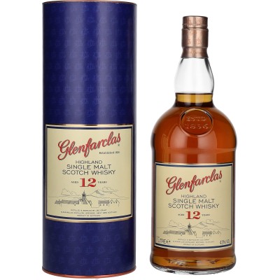 Scotch Whisky de 12 años Glenfarclas