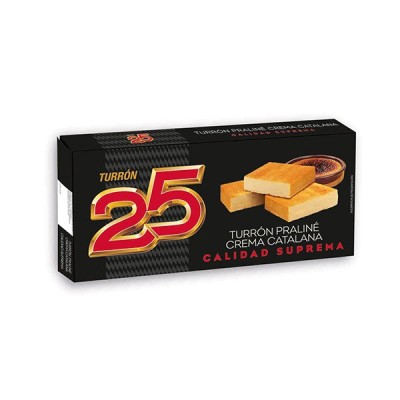 Turrón de Crema Catalana, Turrón 25 - 200g