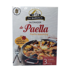 Sazonador Paella con Azafrán, 9 gr.