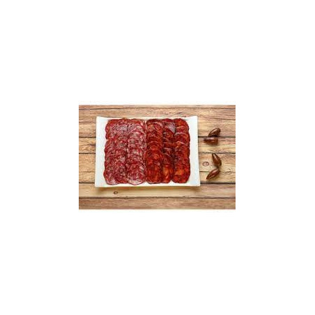 Tabla de chorizo y salchichón ibérico de bellota 300gr