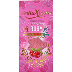 Chocolate Ruby con Frambuesa 100g
