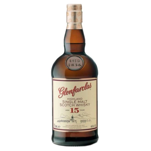 Scotch Whisky de 15 años Glenfarclas