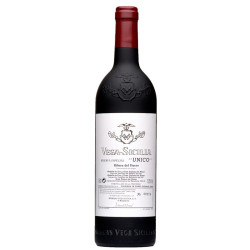 Tinto Ribera del Duero Unico VEGA-SICILLA. 750ml