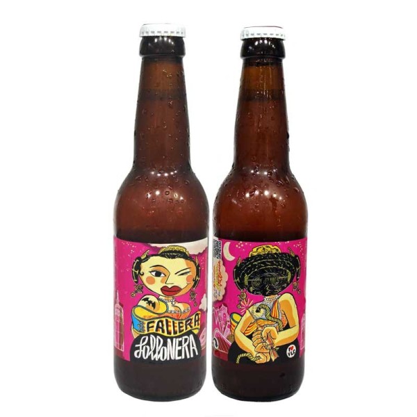 Cerveza Fallera Follonera Lager 33cl