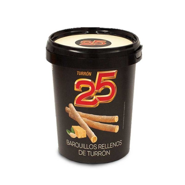 Barquillos Rellenos de Turrón 200g