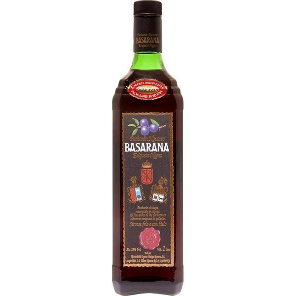 Pacharán Navarro Etiqueta Negra - 1000 ml.