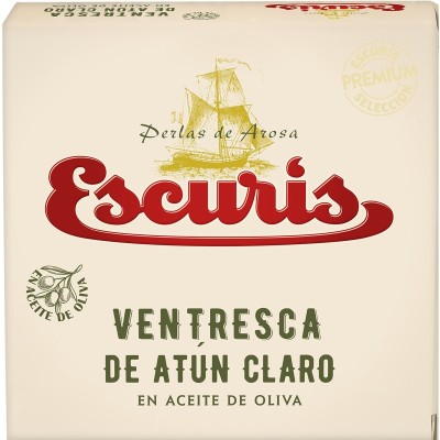 Ventresca de Atún claro en Aceite de oliva, Escuris - 111gr.