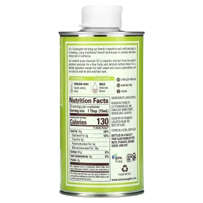 Aceite de aguacate, La Tourangelle - 500ml