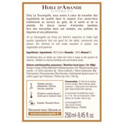 Aceite de Almendra Tostada, La Tourangelle - 250ml