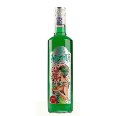 Absenta Ferri 80º, botella 700 ml.